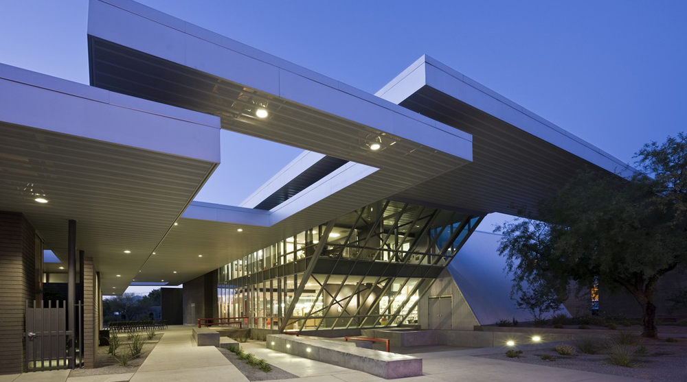 University of Arizona, Poetry Center, Line and Space, architects, architecture, poetry